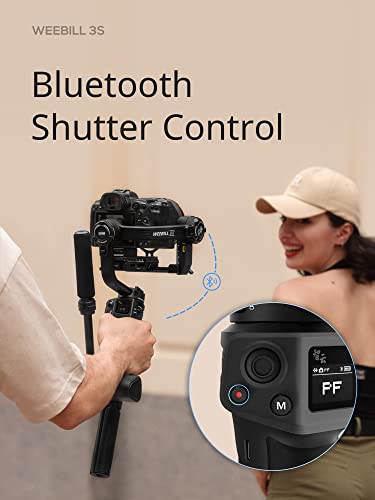 ZHIYUN Zhi Yun Weebill 3S Gimbal Stabilizer for DSLR Cameras - Black - Image 4