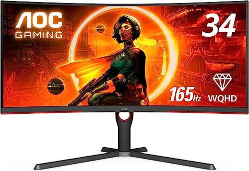AOC CU34G3S/BK 34'' Gaming Monitor