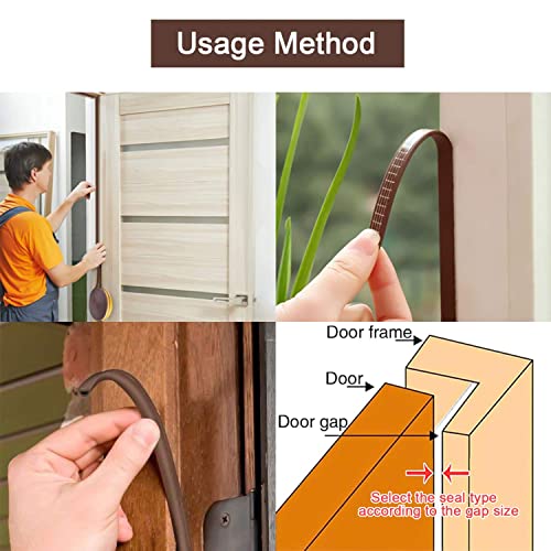 CUBIZ Door Weather Strip Draught