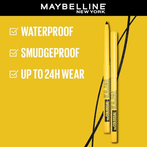 Maybelline New York Kajal, Black, Matte Finish - Image 6
