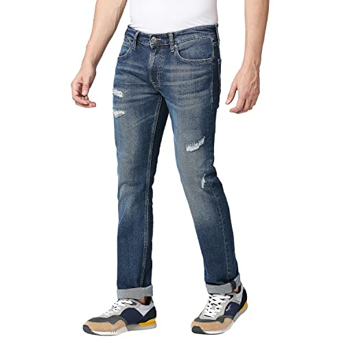 Pepe Jeans Men's Mid Rise Slim Jeans - Image 4