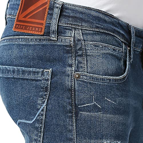 Pepe Jeans Men's Mid Rise Slim Jeans - Image 6