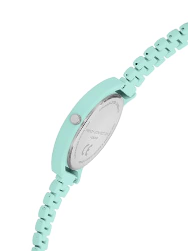 French Connection Zest Green Round Dial Womens Analogue Watch FCS05G - Image 3
