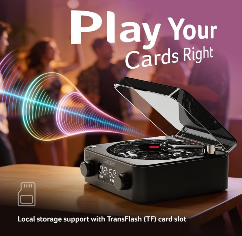 Acer TFCard & AUX Support