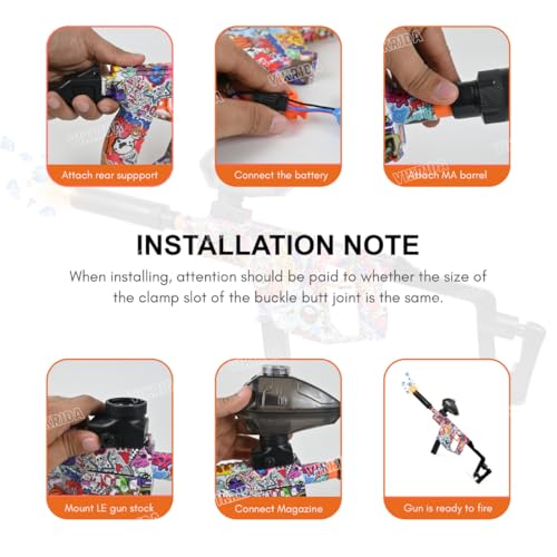 VikriDA Automatic Small Balls Blaster