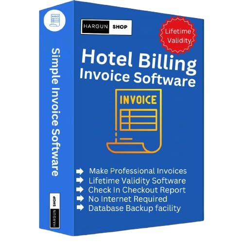 Hargun Shop Hotel Billing Invoice