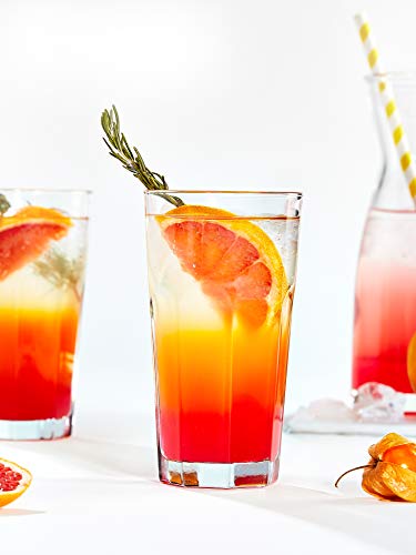 Solimo High Ball Glasses, Set of 6 (325ml each) - Image 3