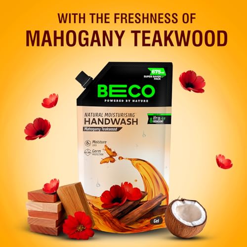 Beco Moisturising Liquid Handwash-Mahogany Teakwood