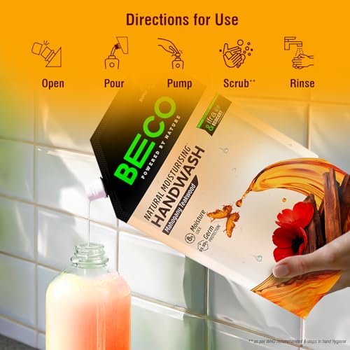 Beco Moisturising Liquid Handwash-Mahogany Teakwood