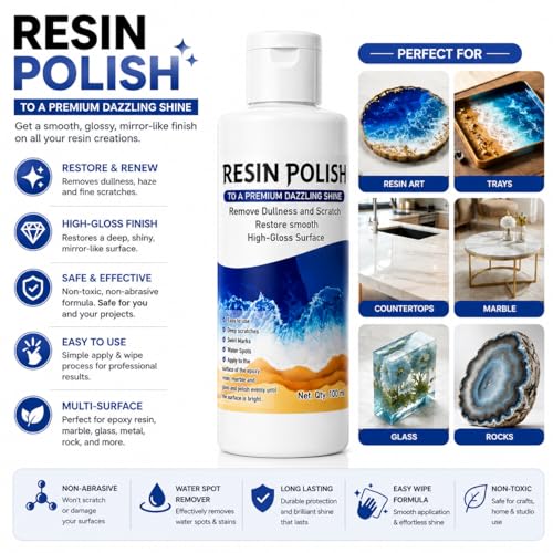 Resin Polish 100ml Liquid
