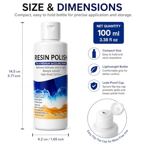 Resin Polish 100ml Liquid