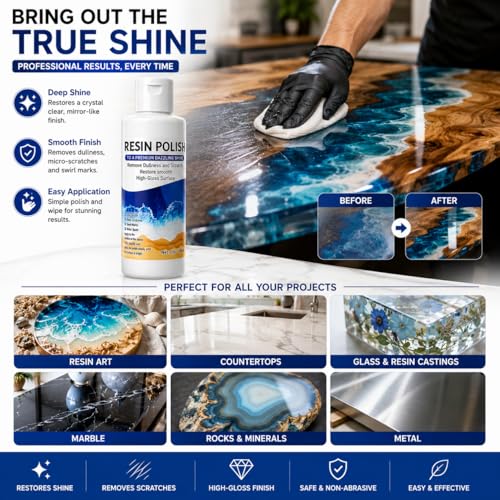 Resin Polish 100ml Liquid
