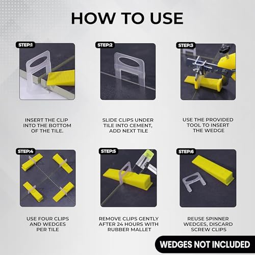 Robustt Tiles Leveling Clip