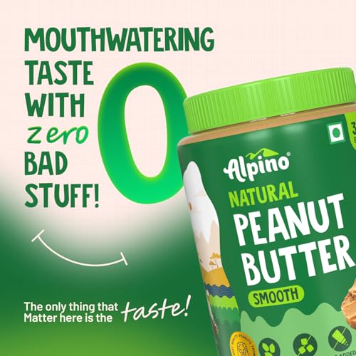 ALPINO Natural Peanut Butter Smooth