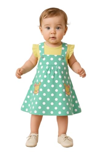 Clothe Funn New Born Baby Girl Dress Knee Length - Image 2