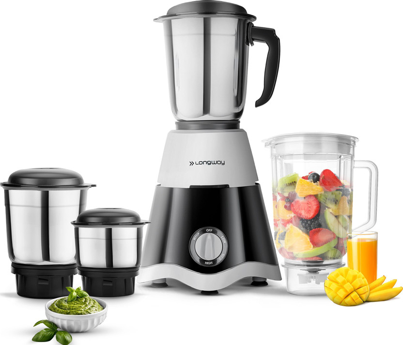 Longway Powerful Motor for Grinding, Mixing, Juicing Up to 750 W ...more