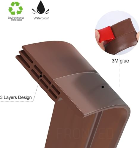 FRONTED Door Draft Stopper Under