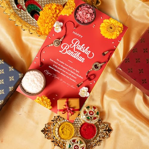 Rakhi with Chocolate Gift Hamper