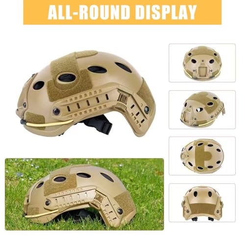 Airsoft Helmet,GWEUZMALL PJ Type Tactical