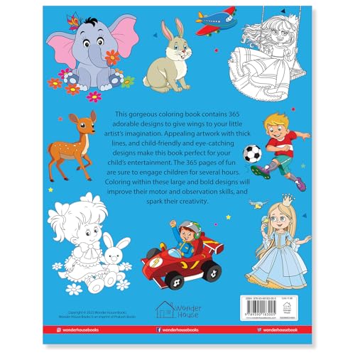 My First 365 Coloring Book: