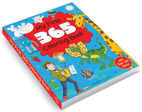 My First 365 Coloring Book: