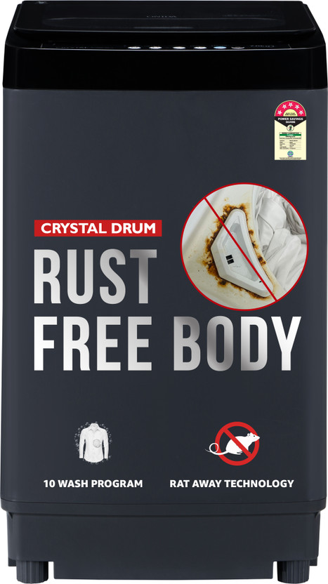 ONIDA 7 kg 5 Star 10 Wash Programs, Stainless Steel Drum Fully Au...more