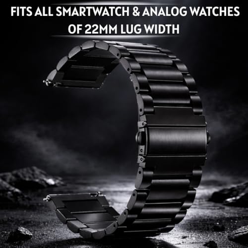 ADAMO Stainless Steel Strap Heavy