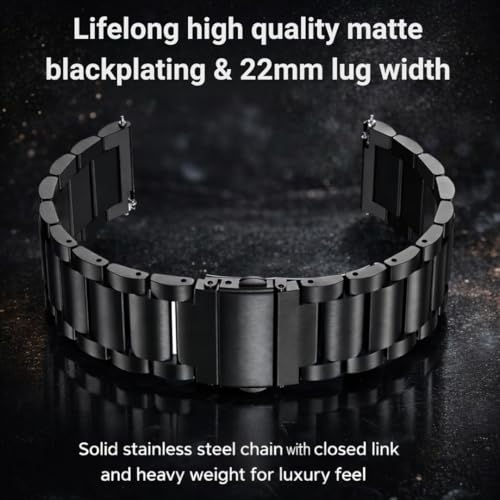 ADAMO Stainless Steel Strap Heavy