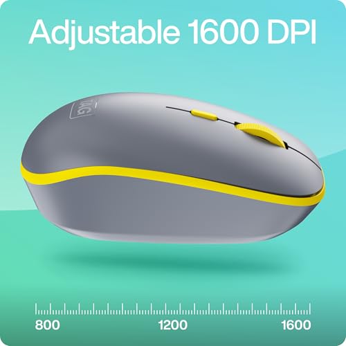 TAG WM500 Grey/Yellow Wireless Mouse
