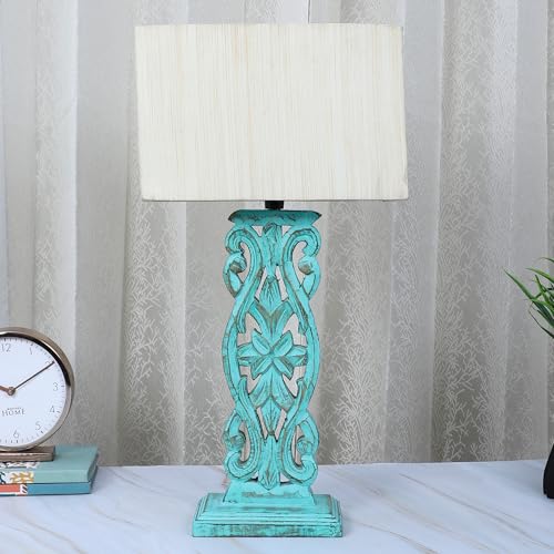 tu casa Wooden Rustic Aqua