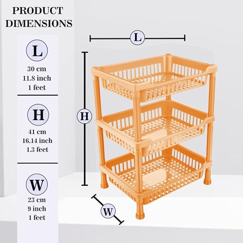Sulfar Multipurpose Plastic Trolley