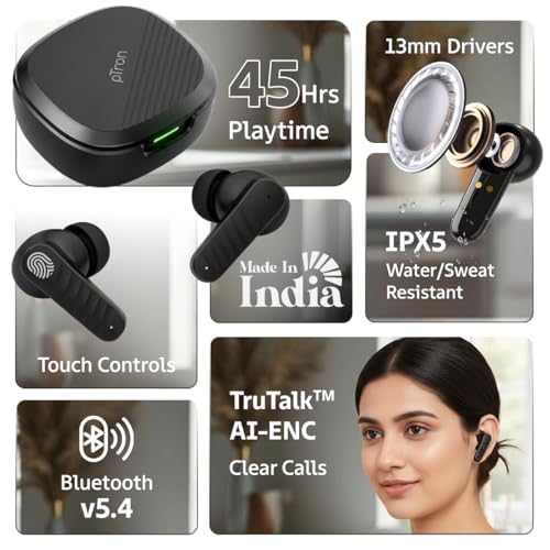 pTron Bassbuds NEO TWS Earbuds