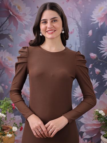 Wedani Women 's Bodycon Dress with Full Sleeve - Image 7