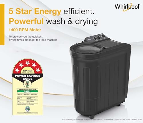 Whirlpool 7.5 Kg 5 Star