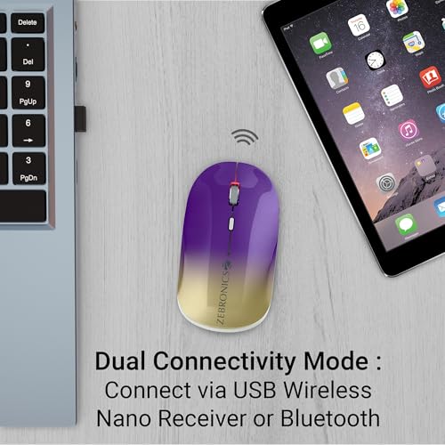 ZEBRONICS Poise Rechargeable Wireless Mouse
