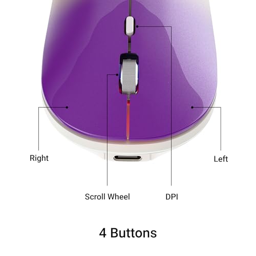 ZEBRONICS Poise Rechargeable Wireless Mouse