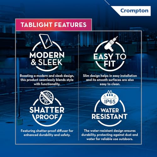Crompton TabLight Outdoor Waterproof LED