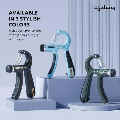 Lifelong Hand Gripper with Counter