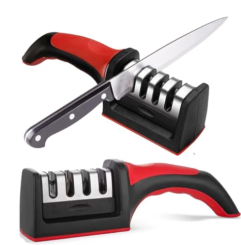 RazorSharp 4-Stage Manual Knife Sharpener