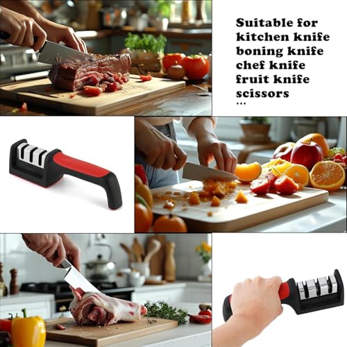 RazorSharp 4-Stage Manual Knife Sharpener