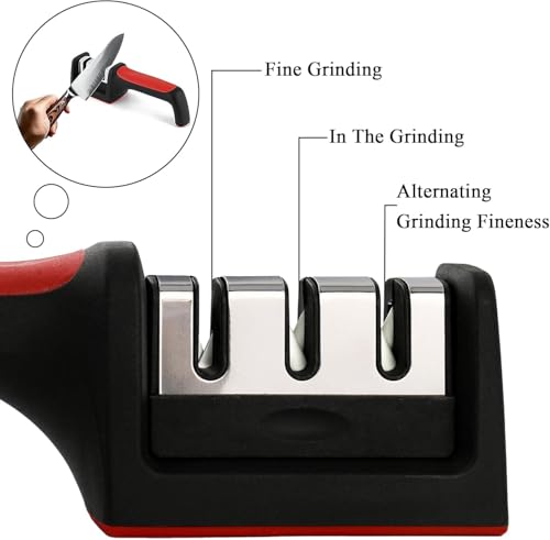 RazorSharp 4-Stage Manual Knife Sharpener