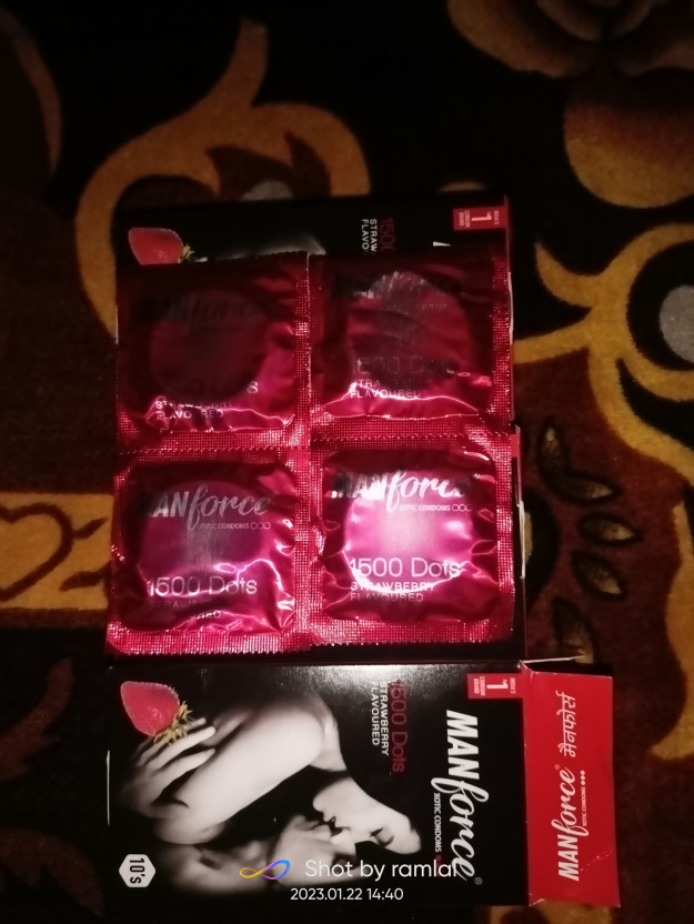 MANFORCE Strawberry Flavour Condom (Set of 3, 30 Sheets) - Image 9