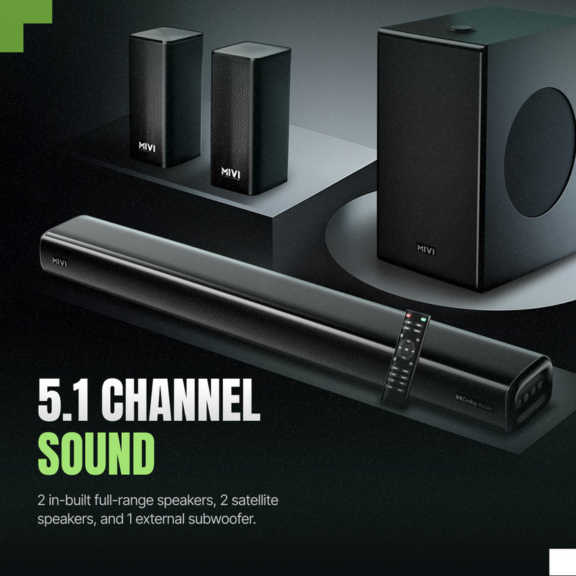 Mivi Fort Sonic 800 Soundbar