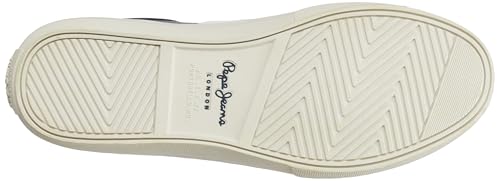 PEPE JEANS Mens Low-Cut Anti-Skid Cupsole Sneakers - Image 3