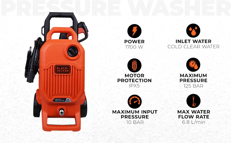 Black + Decker Bepw1800T 1700W