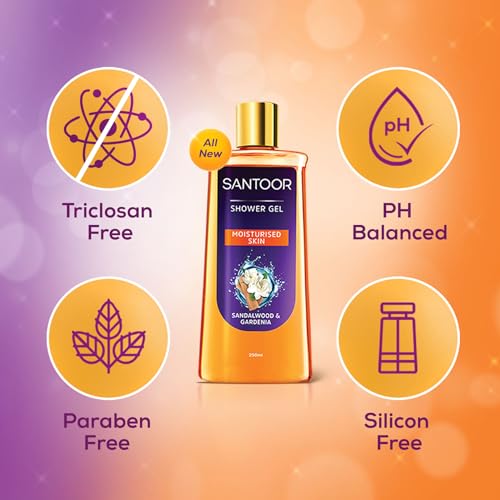 Santoor Moisturizing Shower Gel
