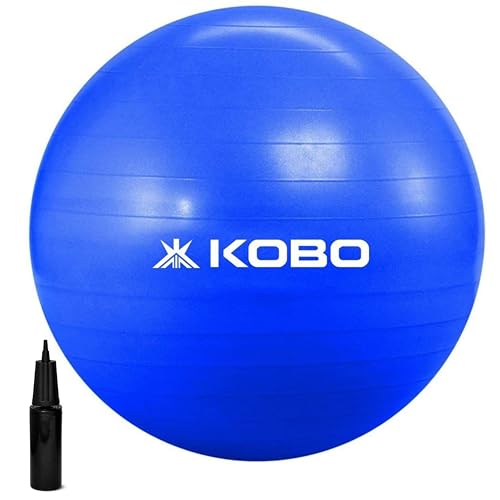 Kobo Gym Ball Anti Burst with Foot Pump (Imported)