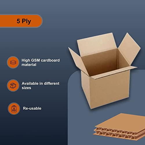 Porpoise 5-Ply 11x11x4 inch Corrugated