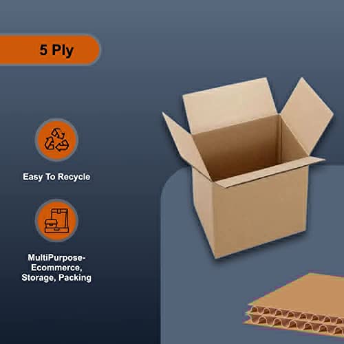 Porpoise 5-Ply 11x11x4 inch Corrugated