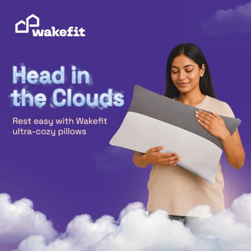 Wakefit Hollow Fiber Sleeping Pillow